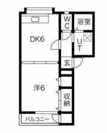 ボナールⅡの物件間取画像